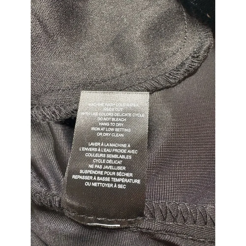 Meg & Margot Jacket Womens Size L‎ Black Velvet Gold Elegant Sophisticated New